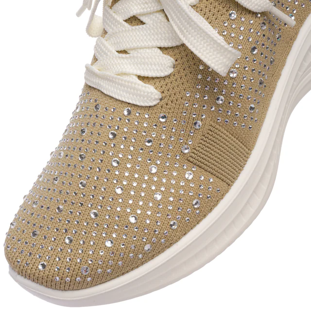 Ara Slip-On Sneaker »SEATTLE« Keilabsatz, Slipper, Freizeitschuh mit Strasssteinen, H-Weite