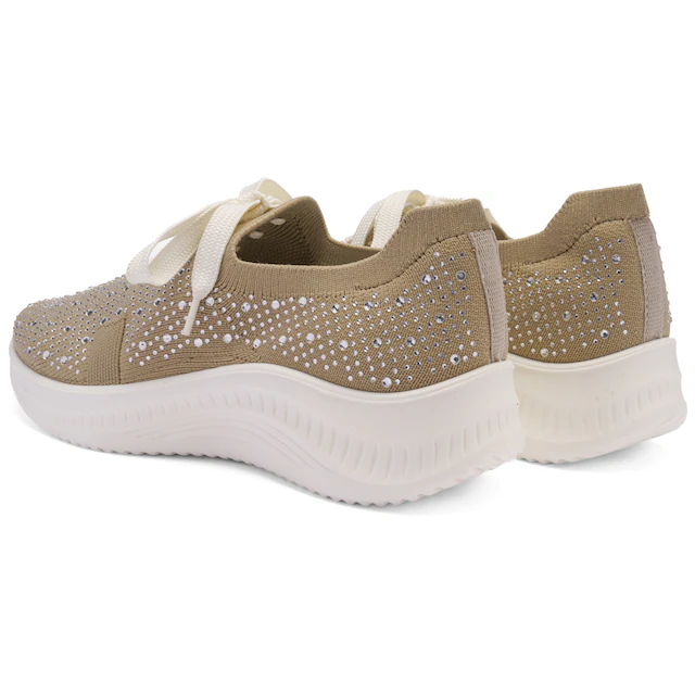 Ara Slip-On Sneaker »SEATTLE« Keilabsatz, Slipper, Freizeitschuh mit Strasssteinen, H-Weite