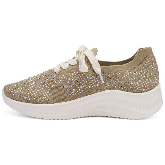 Ara Slip-On Sneaker »SEATTLE« Keilabsatz, Slipper, Freizeitschuh mit Strasssteinen, H-Weite