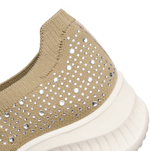 Ara Slip-On Sneaker »SEATTLE« Keilabsatz, Slipper, Freizeitschuh mit Strasssteinen, H-Weite