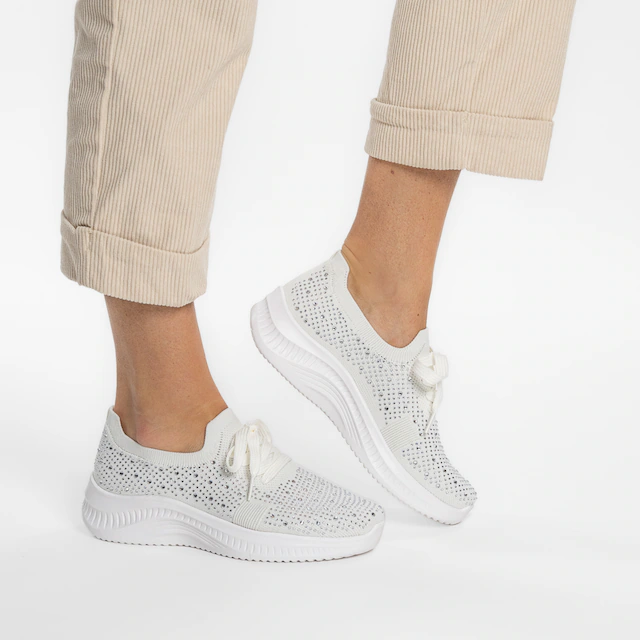 Ara Slip-On Sneaker »SEATTLE« Keilabsatz, Slipper, Freizeitschuh mit Strasssteinen, H-Weite