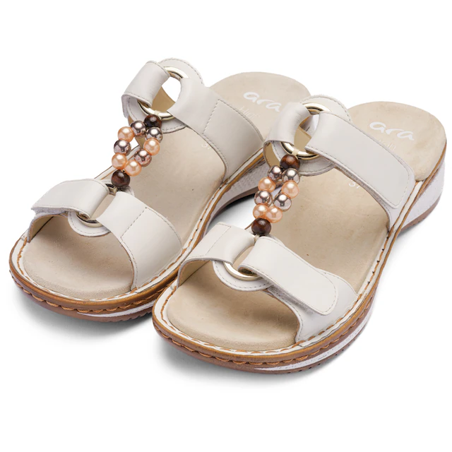 Ara Pantolette »HAWAII« Schlupfschuh, Komfortschuh mit Klettverschlüsse, G-Weite
