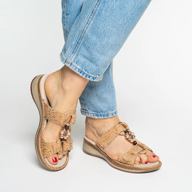 Ara Pantolette »HAWAII« Schlupfschuh, Komfortschuh mit Klettverschlüsse, G-Weite