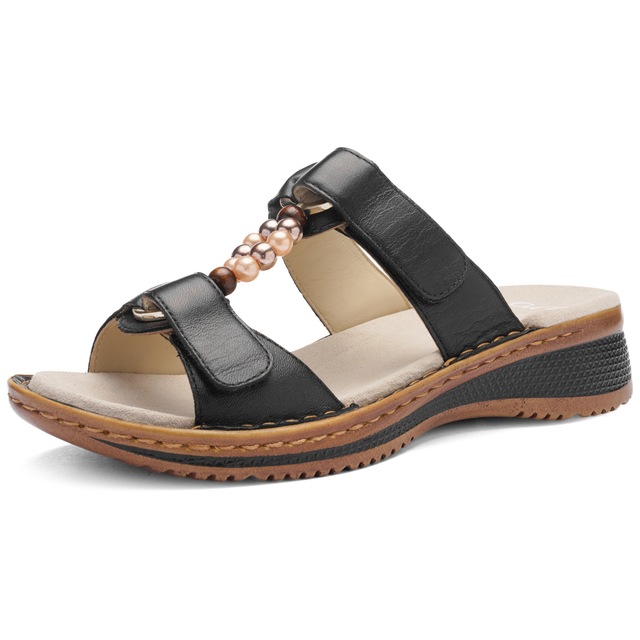 Ara Pantolette »HAWAII« Schlupfschuh, Komfortschuh mit Klettverschlüsse, G-Weite