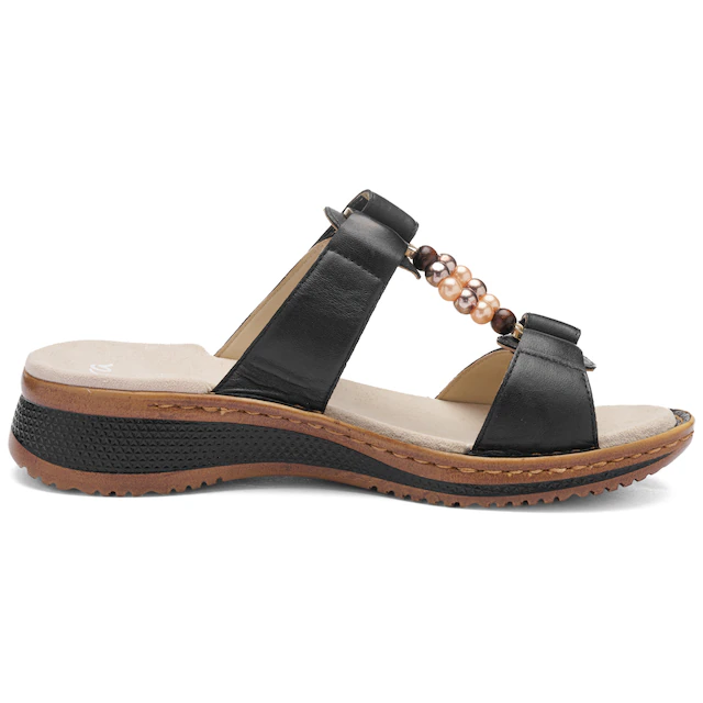 Ara Pantolette »HAWAII« Schlupfschuh, Komfortschuh mit Klettverschlüsse, G-Weite