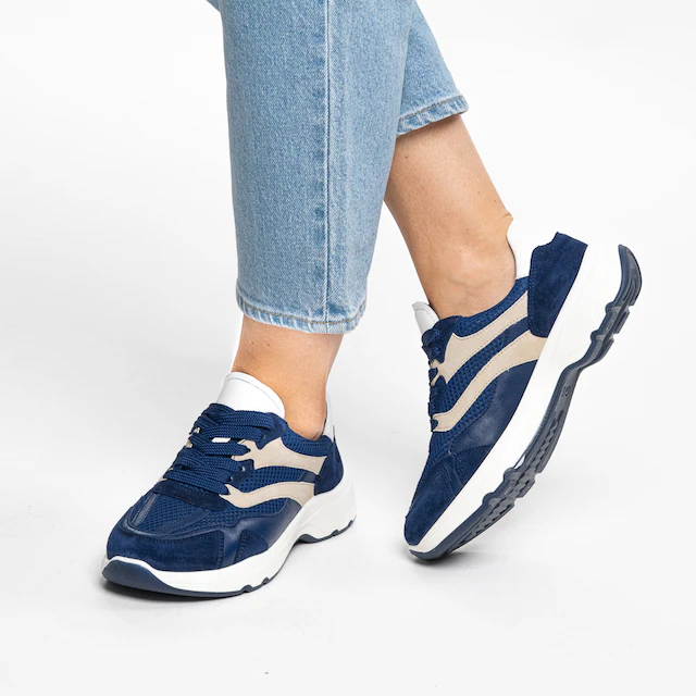 Ara Keilsneaker »BOSTON« , Freizeitschuh, Halbschuh, Schnürer mit Logoprägung, Weite H