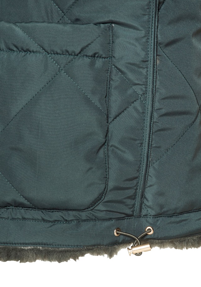 LASCANA Wendeweste », wendbare Steppweste mit flauschigem Fellimitat« kuschelige Plüschweste, ideal zum Layering im Herbst, leicht wattiert