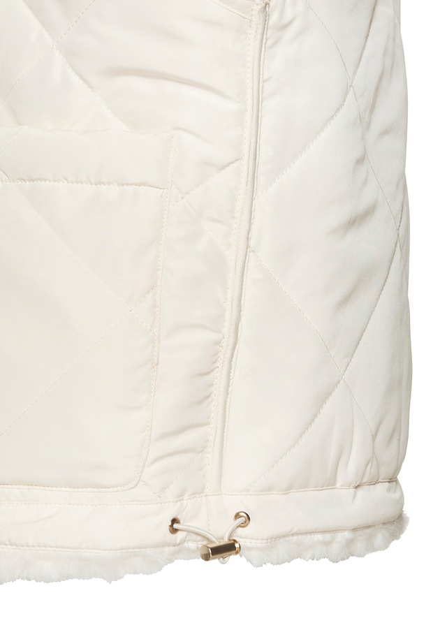 LASCANA Wendeweste », wendbare Steppweste mit flauschigem Fellimitat« kuschelige Plüschweste, ideal zum Layering im Herbst, leicht wattiert