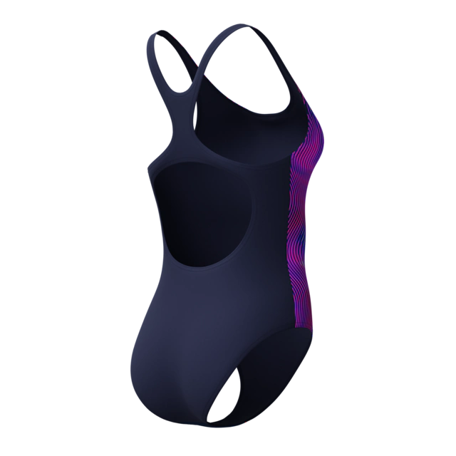 Speedo Badeanzug »ENG PRINT MEDALIST« für Training und aktives Schwimmen, mit Vier-Wege-Stretch