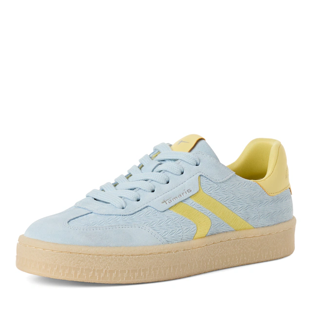 Tamaris Plateausneaker , Schnürschuh, Halbschuh, Freizeitschuh mit gepolstertem Schaftrand