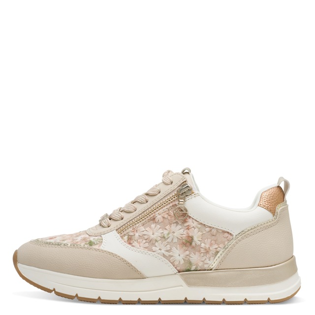 Tamaris Plateausneaker , Freizeitschuh, Schnürschuh, Halbschuh mit Reißverschluss außen