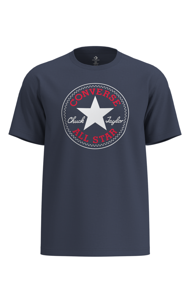 Converse T-Shirt »CHUCK LOGO TEE« mit Rundhalsausschnitt, aus Baumwolle, normale Länge