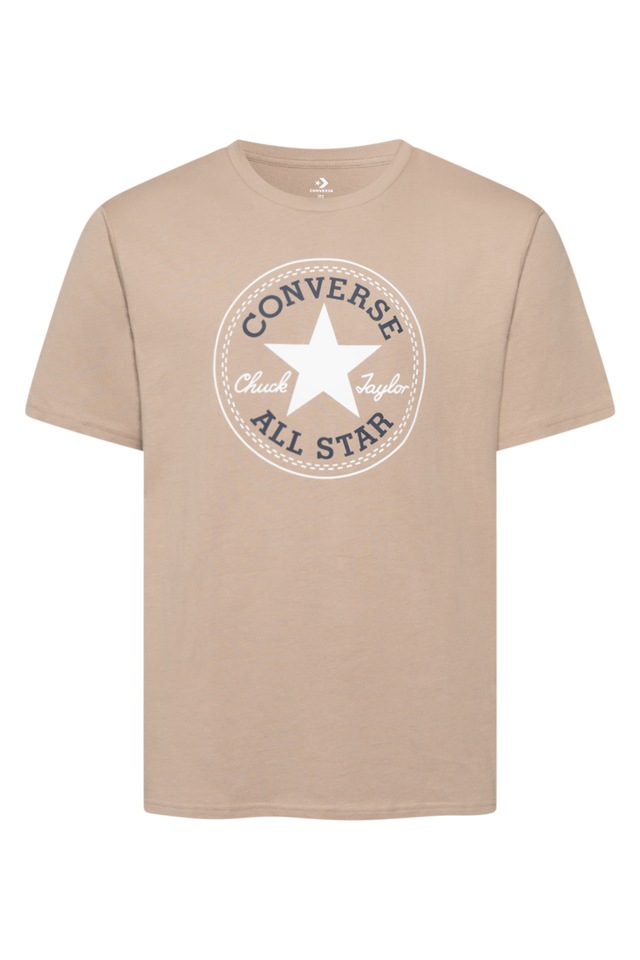 Converse T-Shirt »CHUCK LOGO TEE« mit Rundhalsausschnitt, aus Baumwolle, normale Länge