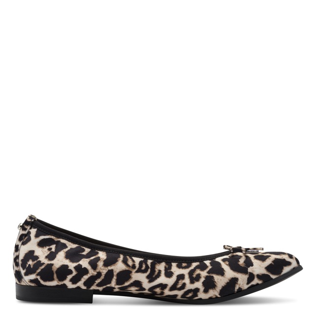 Tamaris Ballerina , Schlupfschuh, Frühlingsschuh, Businessschuh im Animal Look