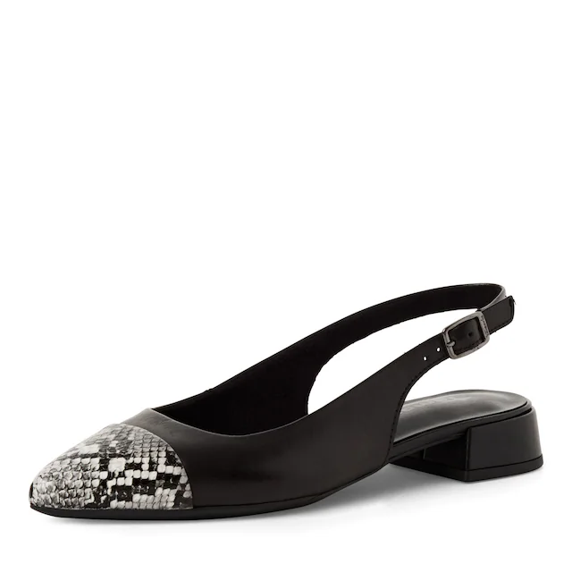 Tamaris Slingpumps , Blockabsatz, Businessschuh mit verstellbarem Riemchen