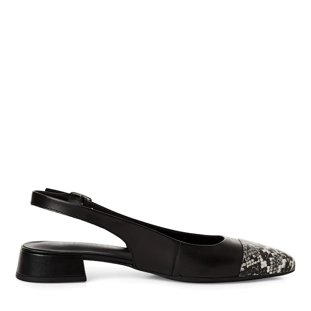 Tamaris Slingpumps , Blockabsatz, Businessschuh mit verstellbarem Riemchen