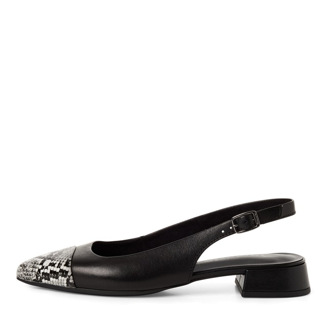 Tamaris Slingpumps , Blockabsatz, Businessschuh mit verstellbarem Riemchen