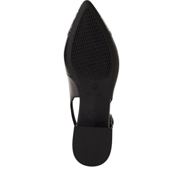 Tamaris Slingpumps , Blockabsatz, Businessschuh mit verstellbarem Riemchen