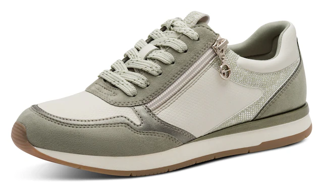 Tamaris Plateausneaker , Schnürschuh, Freizeitschuh, Halbschuh in veganer Verarbeitung