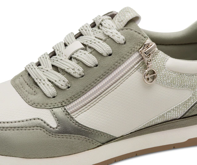 Tamaris Plateausneaker , Schnürschuh, Freizeitschuh, Halbschuh in veganer Verarbeitung
