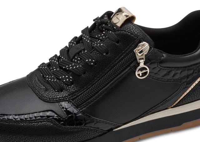 Tamaris Plateausneaker , Schnürschuh, Freizeitschuh, Halbschuh in veganer Verarbeitung