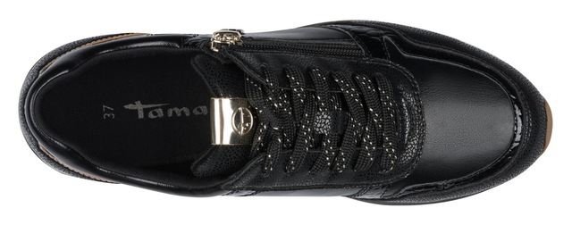 Tamaris Plateausneaker , Schnürschuh, Freizeitschuh, Halbschuh in veganer Verarbeitung
