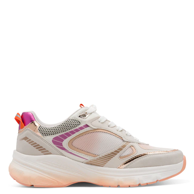 Tamaris Plateausneaker , Freizeitschuh, Halbschuh, Schnürschuh in farbenfrohen Design