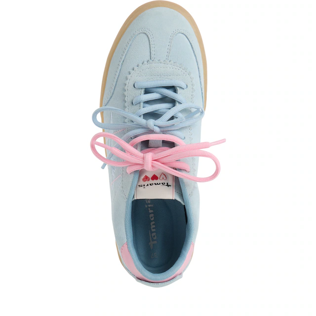 Tamaris Sneaker , Schnürschuh, Halbschuh, Freizeitschuh mit gepolstertem Schaftrand