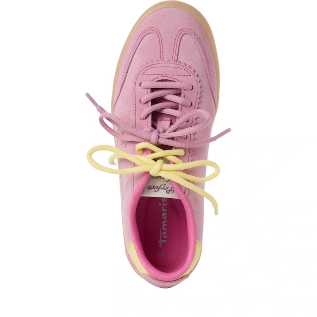 Tamaris Sneaker , Schnürschuh, Halbschuh, Freizeitschuh mit gepolstertem Schaftrand