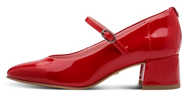 Tamaris Spangenpumps , Blockabsatz, Abendschuh, Festtagsschuh mit verstellbarem Riemchen