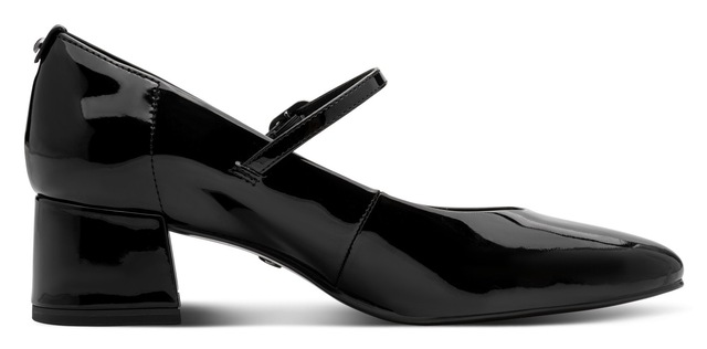 Tamaris Spangenpumps , Blockabsatz, Abendschuh, Festtagsschuh mit verstellbarem Riemchen