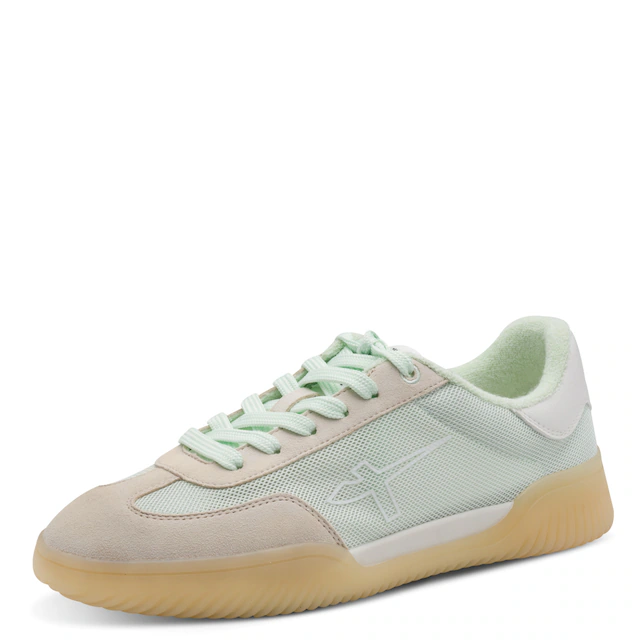 Tamaris Sneaker , Freizeitschuh, Halbschuh, Schnürschuh mit transparenter Laufsohle