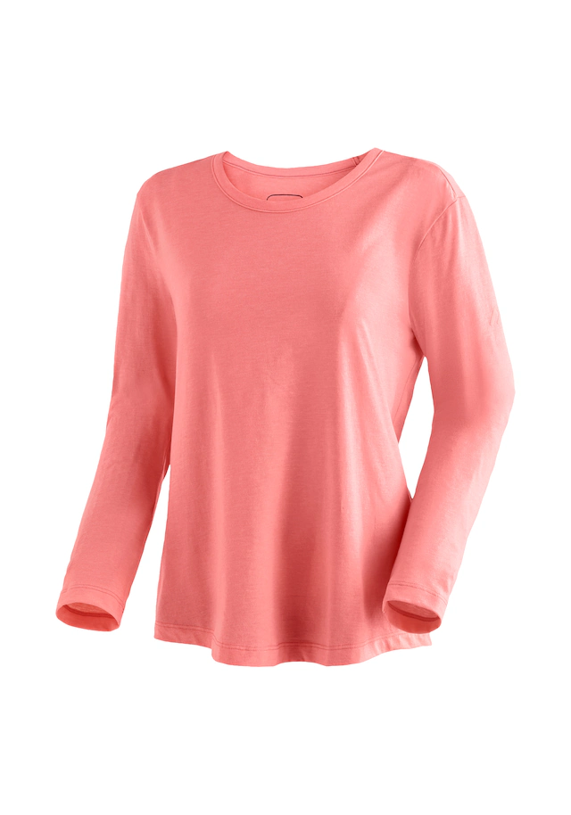 Maier Sports Langarmshirt »Long Sleeve Jersey W« Damen Shirt langarm, leichtes Funktionsshirt, Rundhals, Reg. Fit