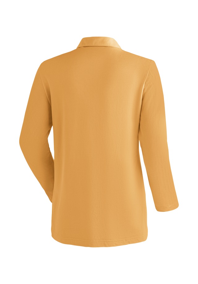 Maier Sports Langarm-Poloshirt »Long Piquee Polo W« Damen Polo langarm, leichtes Funktionsshirt, Langarmshirt, Reg. Fit