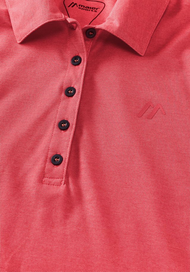 Maier Sports Langarm-Poloshirt »Long Piquee Polo W« Damen Polo langarm, leichtes Funktionsshirt, Langarmshirt, Reg. Fit