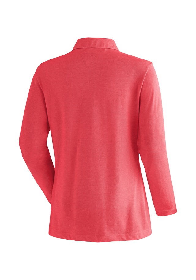 Maier Sports Langarm-Poloshirt »Long Piquee Polo W« Damen Polo langarm, leichtes Funktionsshirt, Langarmshirt, Reg. Fit