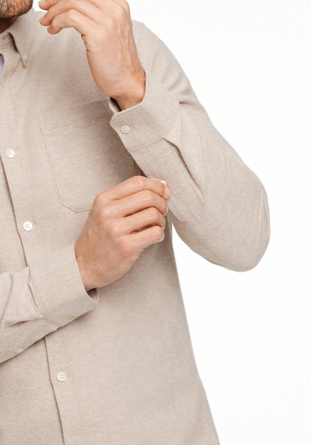 LINDBERGH Langarmhemd »Freizeithemd (Langarm) Relaxed Fit«
