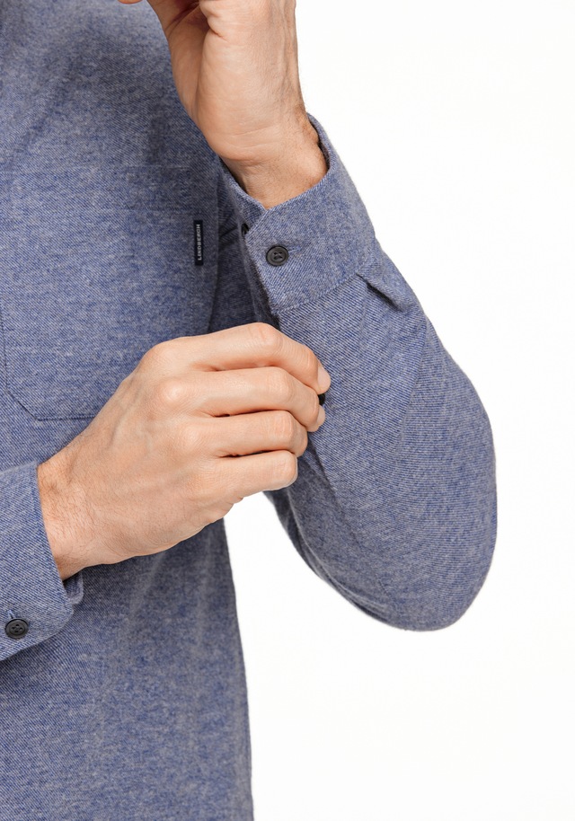 LINDBERGH Langarmhemd »Freizeithemd (Langarm) Relaxed Fit«