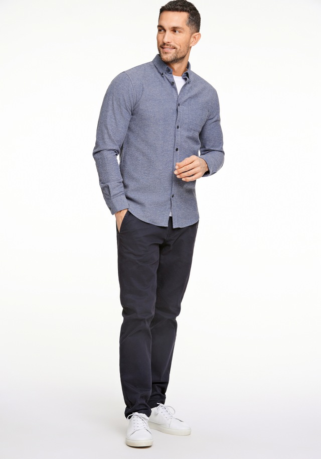 LINDBERGH Langarmhemd »Freizeithemd (Langarm) Relaxed Fit«