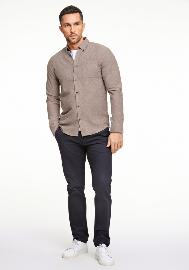 LINDBERGH Langarmhemd »Freizeithemd (Langarm) Relaxed Fit«