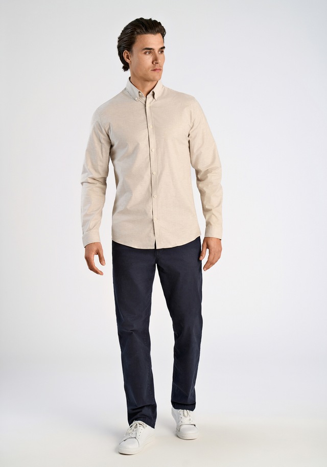 LINDBERGH Businesshemd »Oxford-Hemd (Langarm) Relaxed Fit«