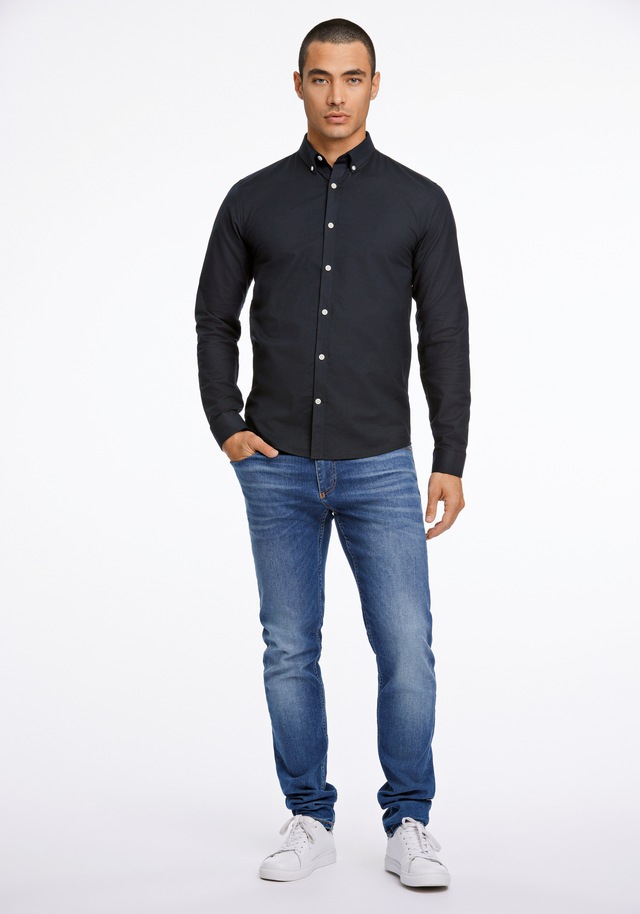LINDBERGH Businesshemd »Oxford-Hemd (Langarm) Relaxed Fit«