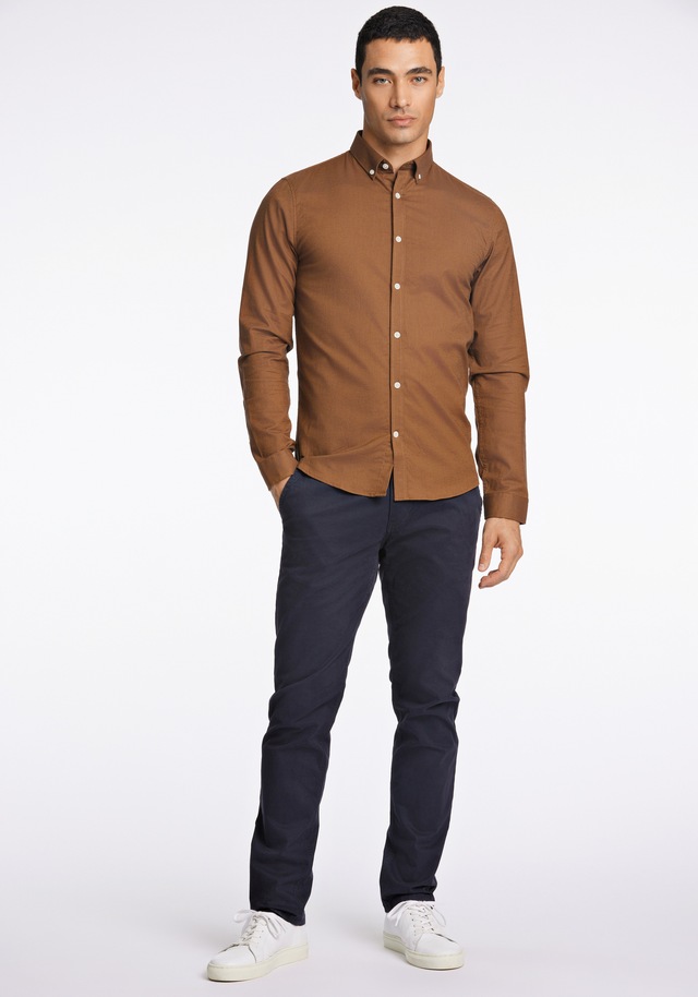 LINDBERGH Businesshemd »Oxford-Hemd (Langarm) Relaxed Fit«