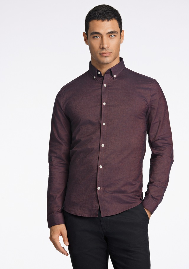 LINDBERGH Businesshemd »Oxford-Hemd (Langarm) Relaxed Fit«