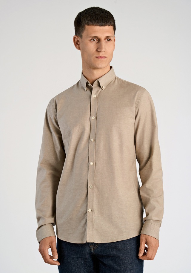 LINDBERGH Businesshemd »Oxford-Hemd (Langarm) Relaxed Fit«