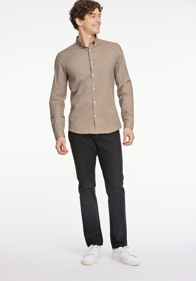 LINDBERGH Businesshemd »Oxford-Hemd (Langarm) Relaxed Fit«