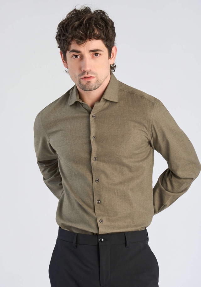 LINDBERGH Businesshemd »Business-Casual-Hemd (Langarm) Modern Fit«