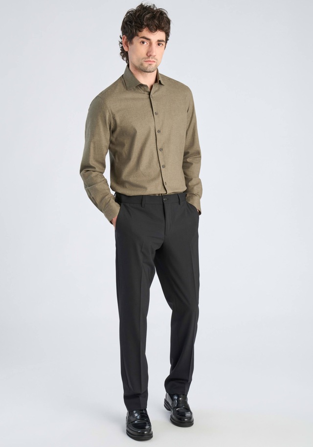 LINDBERGH Businesshemd »Business-Casual-Hemd (Langarm) Modern Fit«