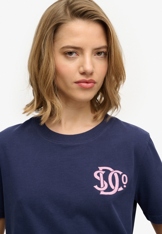 Superdry T-Shirt »SD&CO NEON RELAXED TEE« aus Baumwolle, Relaxed Fit, gerader Abschluss, normale Länge, Rundhals