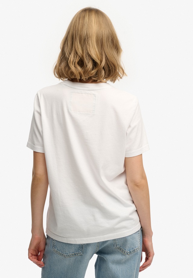 Superdry T-Shirt »SD&CO NEON RELAXED TEE« aus Baumwolle, Relaxed Fit, gerader Abschluss, normale Länge, Rundhals
